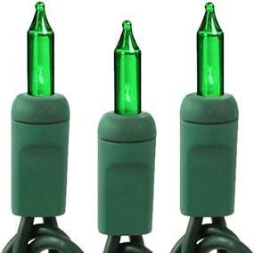 img 3 attached to Holiday Essence 100 Green String Lights - Indoor & Outdoor Use - Professional Grade - Perfect for St Patricks Day, Christmas Trees, Garden Parties, Patios, and Lawns - UL Listed