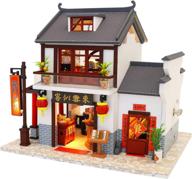 🏠 flever wooden diy dollhouse kit deluxe logo