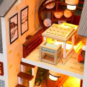 img 3 attached to 🏠 Flever Wooden DIY Dollhouse Kit Deluxe