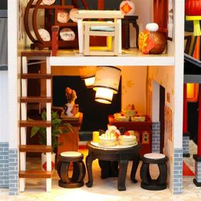 img 1 attached to 🏠 Flever Wooden DIY Dollhouse Kit Deluxe