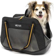 kurgo soft-sided wander dog carrier with waterproof bottom and breathable mesh ventilation - tsa airline approved and ideal for exploring and metro travel logo