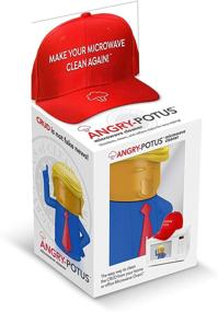 img 1 attached to 🔵 Angry POTUS Presidential Blue Microwave Steam Cleaner, Now in a Massive Size!