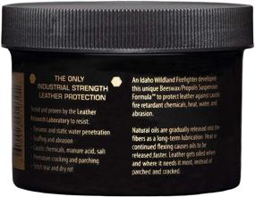img 3 attached to 8oz Obenauf's Heavy Duty LP Leather Conditioner - Natural Oil Beeswax Formula