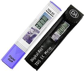 img 1 attached to 🌡️ Digital Aid Professional TDS, EC & Temperature Meter: 3-in-1 Professional Quality TDS Meter (0-9990ppm)