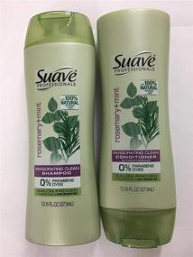 img 1 attached to 🌿 Suave Professionals Rosemary and Mint Shampoo and Conditioner Set, 12.6 Oz Each