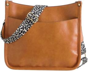 img 4 attached to DYSHAYEN Crossbody Leather Pockets Shoulder Women's Handbags & Wallets