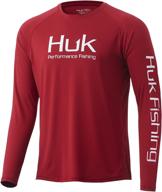 huk standard pursuit fishing 3xl men's active wear logo