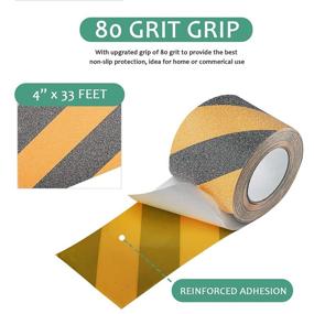 img 1 attached to 🔥 OptiGrip Runner's High-Performance Adhesive Sandpaper for Enhanced Friction