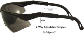 img 1 attached to 👓 Adjustable Temples Bifocal Glasses: SafeSpecs for Enhanced Safety