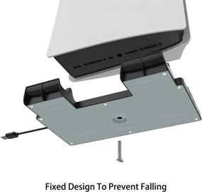 img 1 attached to 🕹️ Vertical Stand with Dual Controller Charging Station Dock and USB Charger Ports for PS5 Disc/Digital Edition Console