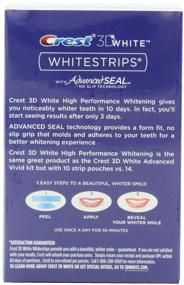 img 3 attached to 💎 Crest 3D White Whitestrips - 10 Count High Performance Whitening Solution