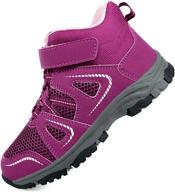 yeskis sneakers: stylish 👟 athletic trekking collision girls' shoes logo