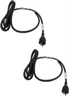 🔌 dewalt dw359 saw 2-pack with 14 gauge 10ft 2-prong power cord: #330079-98-2pk logo