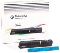 🚗 enhanced bmw 83125a07ec3 interior fragrance natural air freshener starter kit in lava black logo