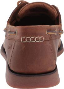 img 2 attached to Туфли для мужчин CLARKS из махагони, кожаные, размер 9,5 (средний)