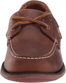 img 3 attached to Туфли для мужчин CLARKS из махагони, кожаные, размер 9,5 (средний)