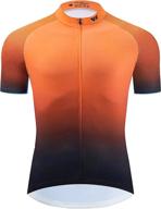 🚴 men's quick-dry cycling jersey | short sleeve mtb top with 3 rear pockets | mountain bike shirt for a comfy ride logo