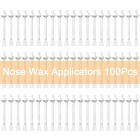 img 2 attached to 👃 ViiLife Nose Wax Sticks 100 Pcs: Efficient Nasal Hair Removal & Cleaning for Nostrils, Ears, Face, and Eyebrows