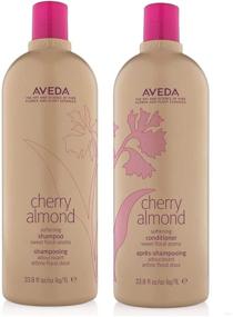 img 2 attached to 🍒 Aveda Cherry Almond Softening Shampoo & Conditioner Duo 33 fl oz