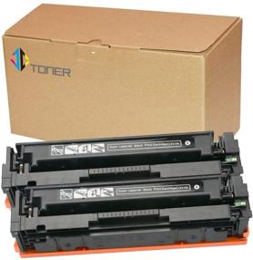 img 4 attached to 🖨️ 2-Piece Set of Compatible Black CF410A 410A Toner Cartridges for Color Pro MFP M477fdn M477fdw M477fnw M452dn M452nw M452dw M377dw Series Printer