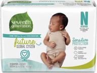 🍼 seventh generation baby diapers: sensitive protection, newborn size, 31 count - discover the best! logo