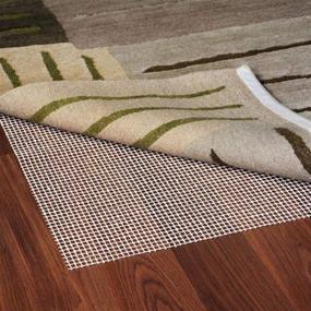 img 1 attached to 🔒 Enhance Safety with Grip-It Ultra Stop Non-Slip Rug Pad - 3 by 5-Feet, Natural