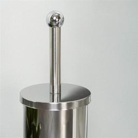 img 2 attached to 🚽 Stainless Steel Toilet Bowl Brush Holder by ZPC Zenith Products Corporation: Quality and Style Combined