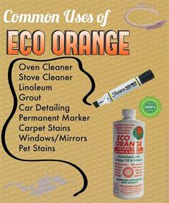 img 1 attached to 🍊 Eco Orange 32-Ounce Concentrate: Powerful All-Natural Orange-Based Cleaner, Makes 3-4 Gallons After Dilution, Safe for Family and Pets