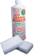 🍊 eco orange 32-ounce concentrate: powerful all-natural orange-based cleaner, makes 3-4 gallons after dilution, safe for family and pets logo
