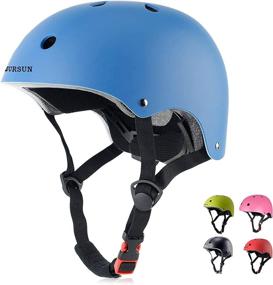 img 4 attached to 🚲 Ventilated & Adjustable BURSUN Kids Bike Helmet: Perfect for Ages 3-8 Boys and Girls, Ideal for Bicycling, Skating, and Scooting in 5 Vibrant Colors!