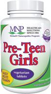 программы натуропатии майкла для девочек-подростков вседневные мультивитамины - 120 вегетарианских таблеток - питательная и травяная смесь для оптимального роста и развития - кошер - 60 порций логотип