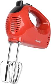 img 1 attached to CHM-1550 Electric Hand Mixer - 5-Speed Control, 150W with Chrome Beater Eject Button - Red