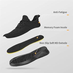 img 2 attached to Sneakers Men Fashion Lightweight Breathable Comfortable Men's Shoes and Athletic