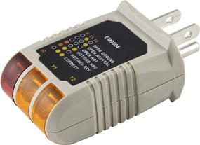 img 2 attached to 🔌 GE 50542 Receptacle Tester, Gray/Yellow - 3-Wire Light Improper Wiring Indicator