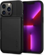 spigen slim armor cs iphone 13 📱 pro case (2021) - black - review & features logo