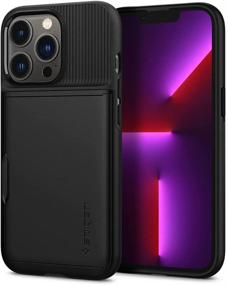 img 4 attached to Spigen Slim Armor CS iPhone 13 📱 Pro Case (2021) - Black - Review & Features