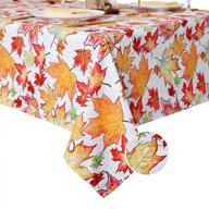 waterproof polyester rectangle thanksgiving tablecloth logo