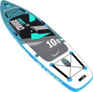 🏄 bluefin sup kayak bundle: inflatable paddle board with kayak conversion kit (10'8", 12'0" and 15'0") - carbon 10'8 logo