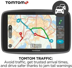 img 2 attached to 🚚 TomTom Trucker 620: Продвинутое 6-дюймовое устройство GPS-навигации для грузовиков с Wi-Fi-подключением, услугами для смартфонов, информацией о текущем движении и картами Северной Америки.