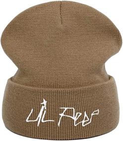 img 3 attached to Embroidered Stretchy Beanie Skullies Unisex Outdoor Recreation