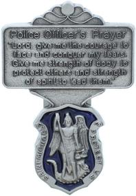 img 1 attached to Enamel Prayer Police Officer Michael