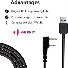 img 2 attached to 🔌 Baofeng DM-5R Original Programming Cable for DM-860 Tier II DMR, DM-5RPlus, RD-5R, DM-8HX, 7r - Mirkit Edition Accessories