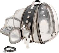🐱 micron cat backpack carrier bubble: expandable, comfortable, and airline approved logo