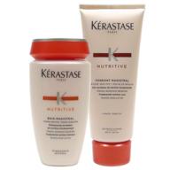 💆 kerastase bain magistral shampoo and nutritive fondant magistral conditioner: ultimate hair nourishment in convenient sizes! logo