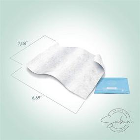 img 3 attached to SABUN CO. Flushable Wet Wipes [30 Individually Wrapped Single Packs] - Unscented Travel Wipes with Vitamin E, Alcohol-Free, Paraben-Free, Cruelty-Free, On-The-Go Flushable Wipes