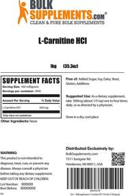 img 3 attached to Bulksupplements L Carnitine HCL Powder Kilogram