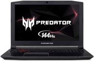 🎮 ноутбук для геймеров acer predator helios 300, 15,6" fhd ips с частотой обновления 144 гц, intel core i7-8750h, geforce gtx 1060 6 гб, 16 гб ddr4, 256 гб nvme ssd, металлические вентиляторы aeroblade ph315-51-78np логотип