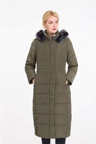 img 3 attached to Polydeer Womens Puffer Jacket Thickened