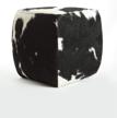 gaucho cowhides black cowhide square logo