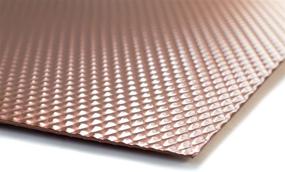 img 2 attached to 🔶 Copper Counter/Table Protector Mat - 17" x 20" - Pack of 2
